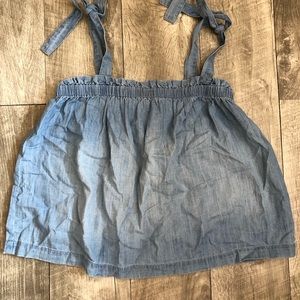 Denim style Hollister top